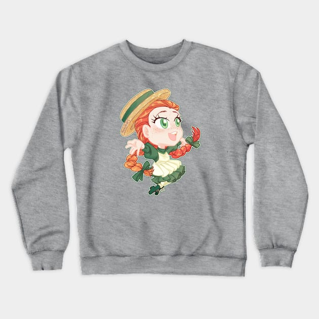 Anne with an E Crewneck Sweatshirt by MeikosArt